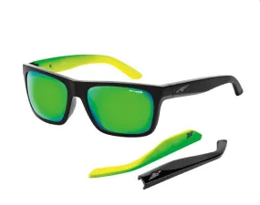 Arnette Sunglasses Dropout - Gloss Black/Neon Green