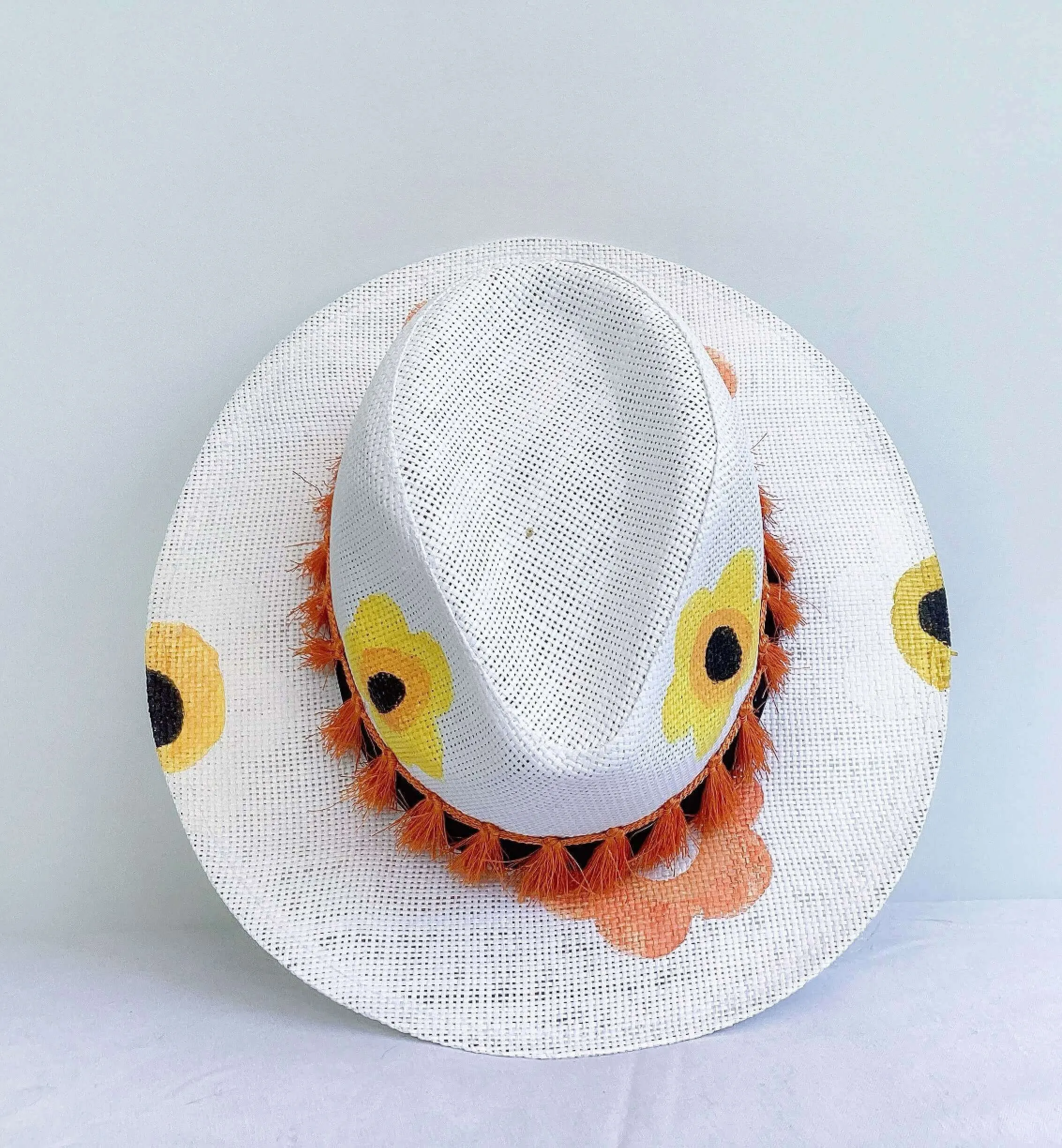 Boho Collection - Orange Blossom Panama Hat