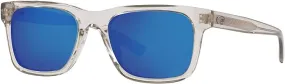 COSTA | Tybee Polarized Sunglasses | Shiny Light Gray Crystal