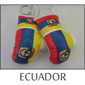 Ecuador Mini Boxing Glove