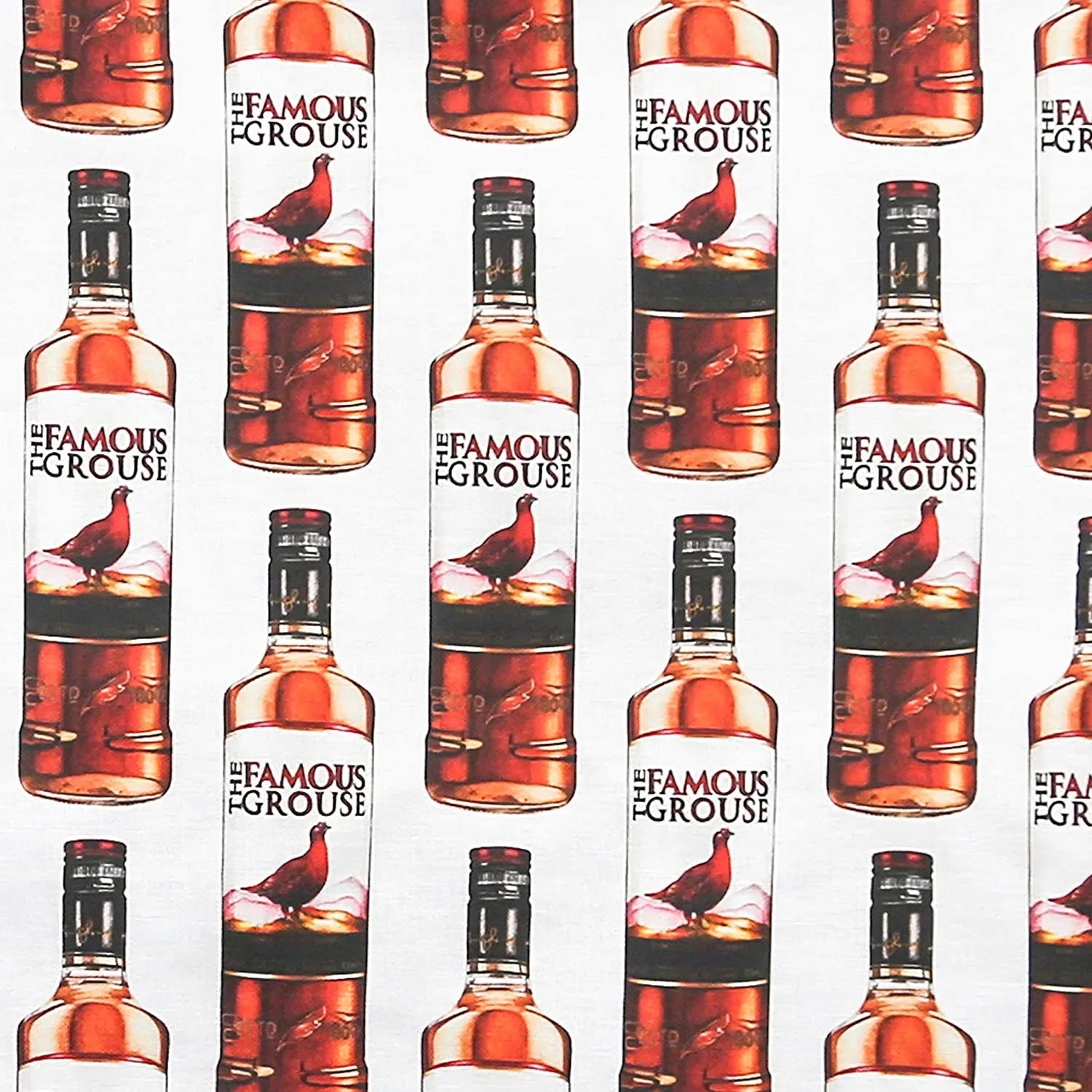 Famous Grouse Patterned Tea Towel