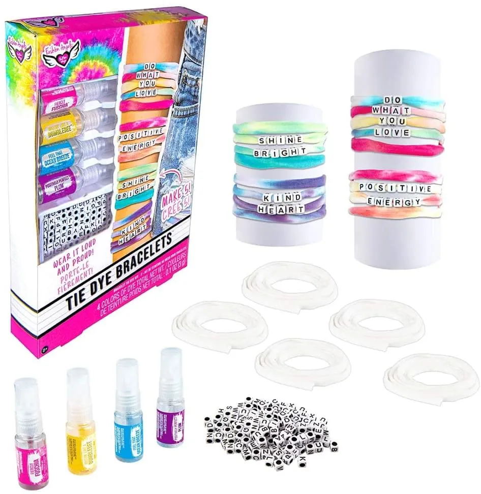 Fashion Angels DIY Tie Dye Bracelet Kit