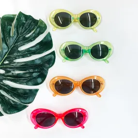 Groovy Neon Sunglasses in Various Colors