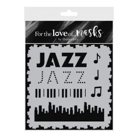 Hunkydory For The Love Of Masks 5.5 inch X5.5 inch - All That Jazz*