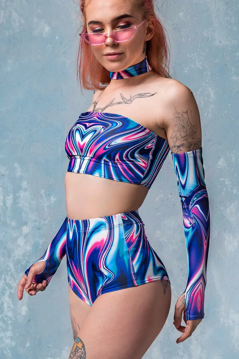 Liquid Frenzy Tube Top Set