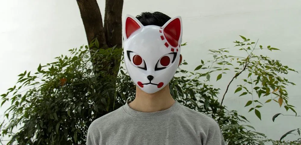 Masks LED Cosplay Demon Slayer (Variants Available)