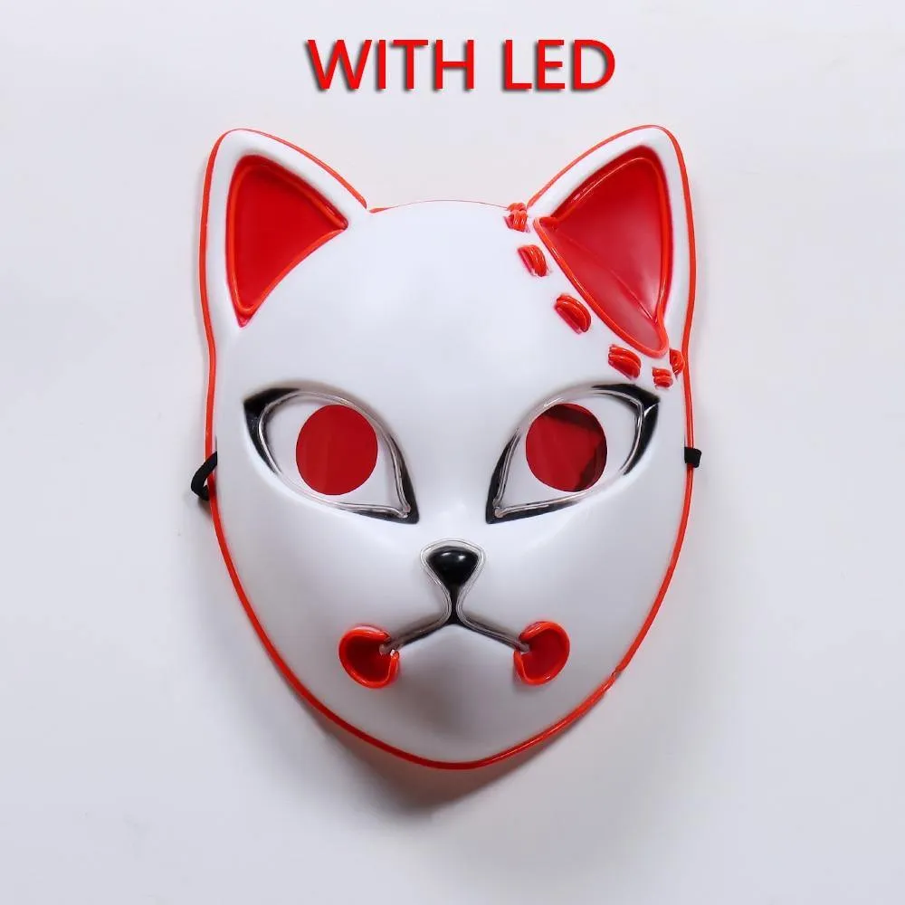 Masks LED Cosplay Demon Slayer (Variants Available)