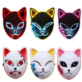 Masks LED Cosplay Demon Slayer (Variants Available)