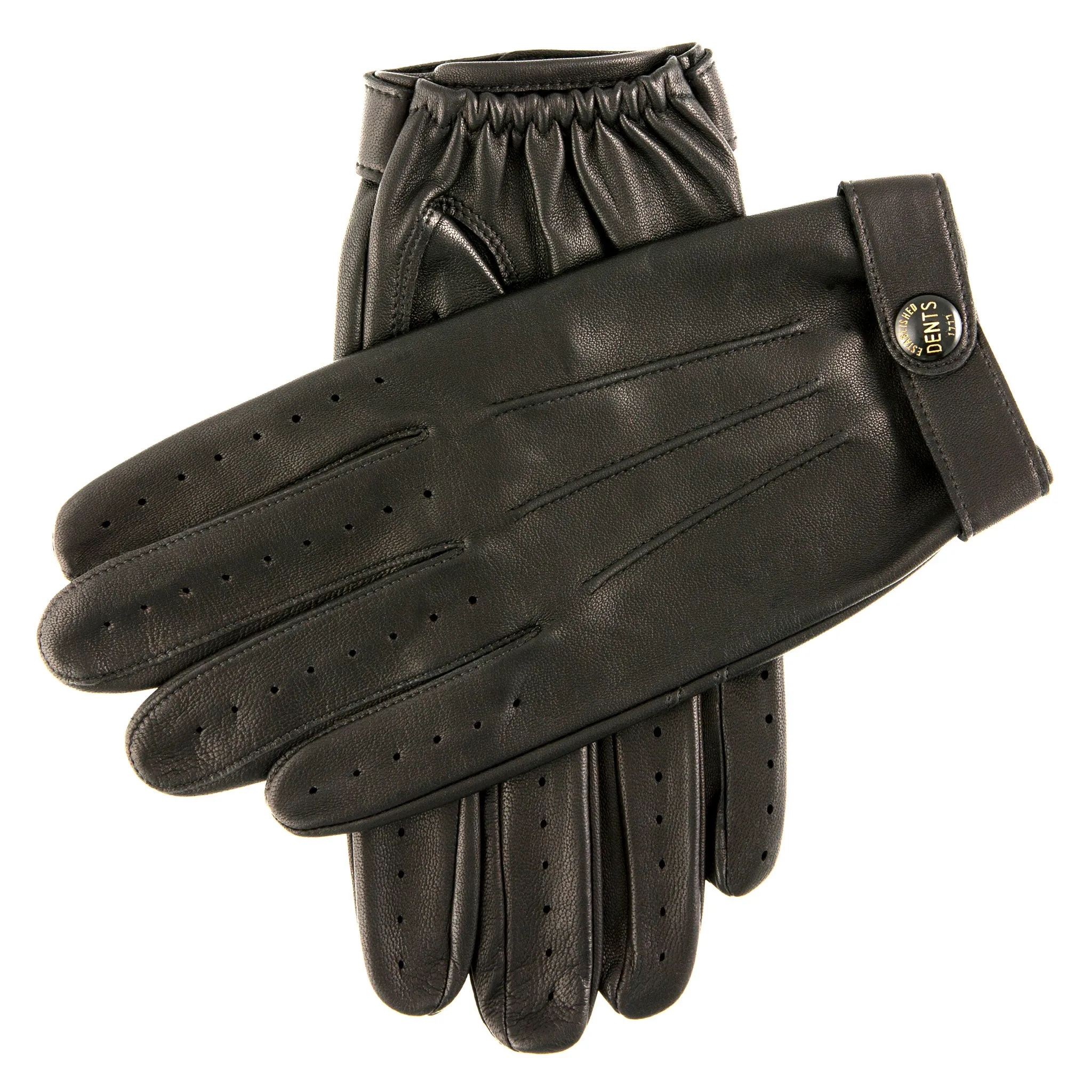 Men's Heritage Three-Point Leather Driving Gloves