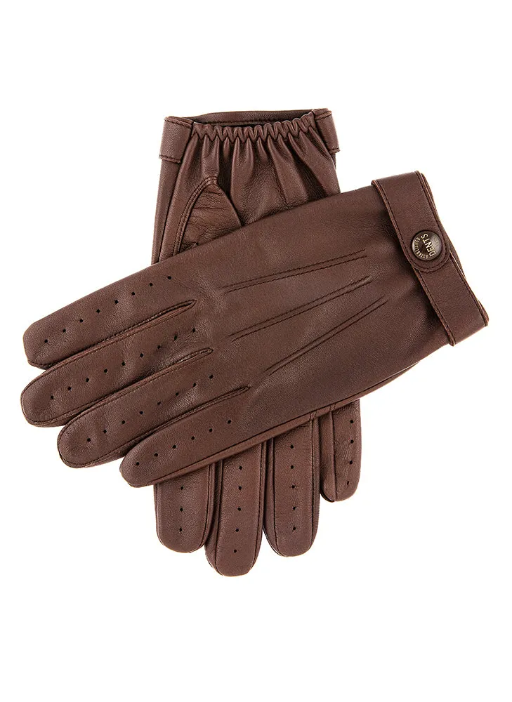 Men's Heritage Three-Point Leather Driving Gloves