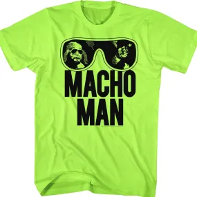 Neon Macho Man Randy Savage T-Shirt