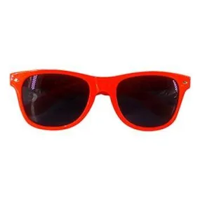 Neon Orange Sunglasses