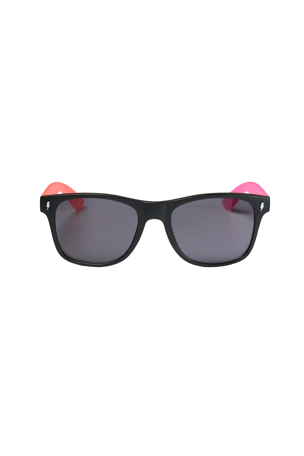 'Neon Sunnies' Black with Orange and Neon Pink