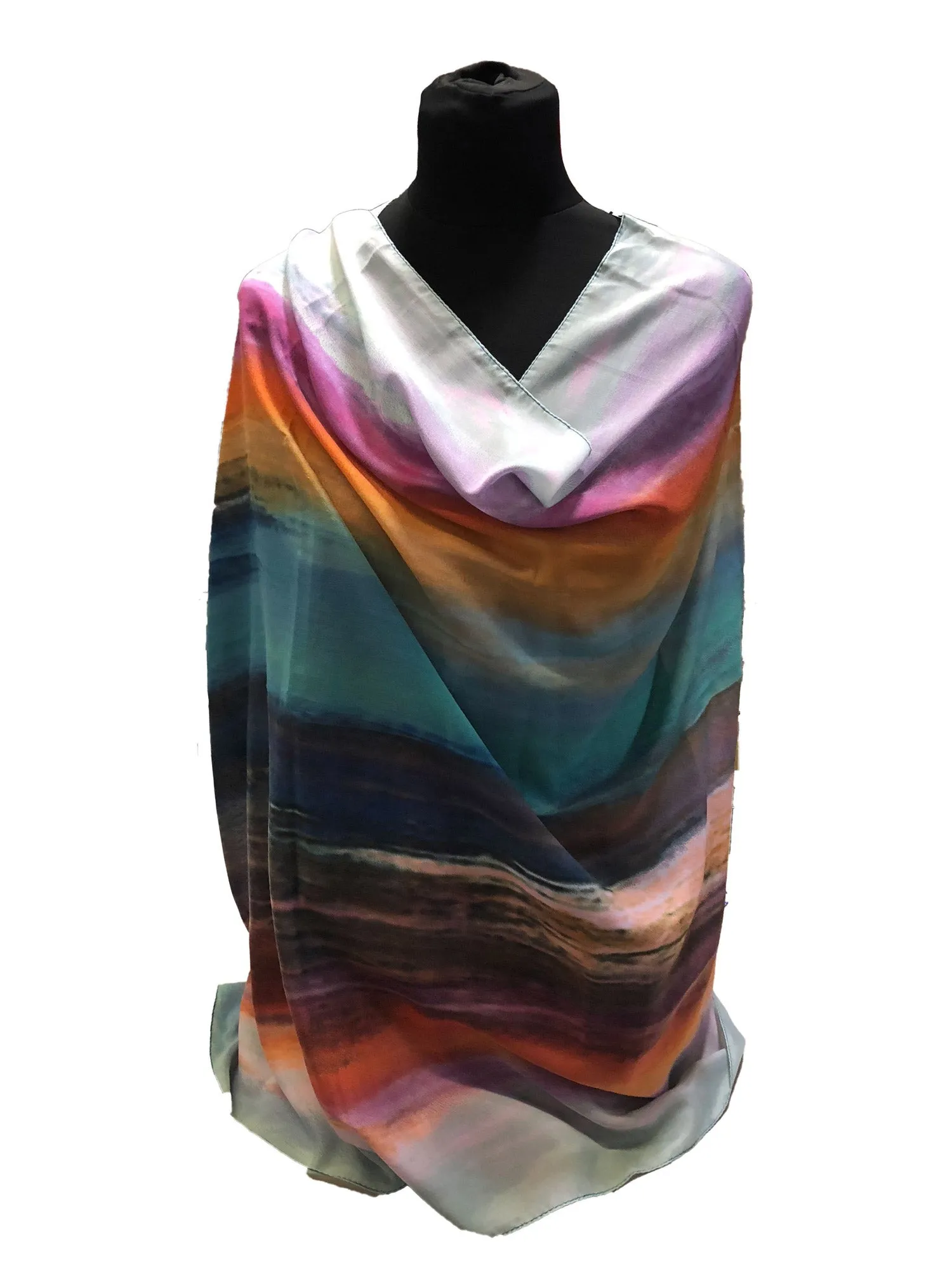 Pashmina-Style Printed Cotton Womens Shawl