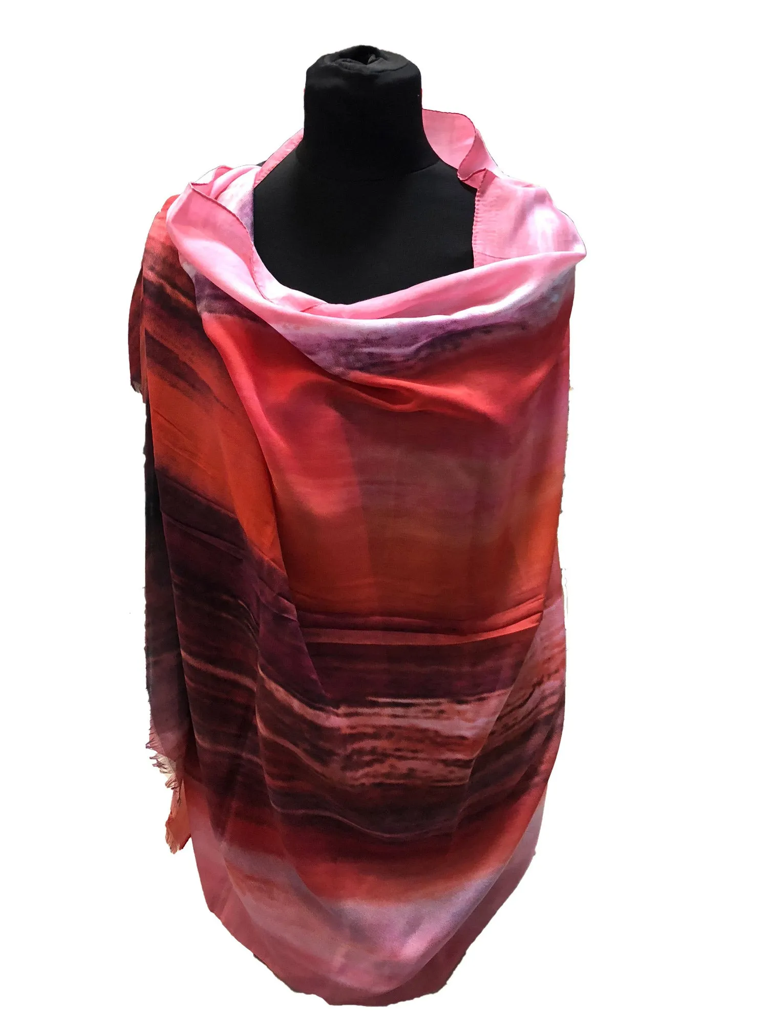 Pashmina-Style Printed Cotton Womens Shawl