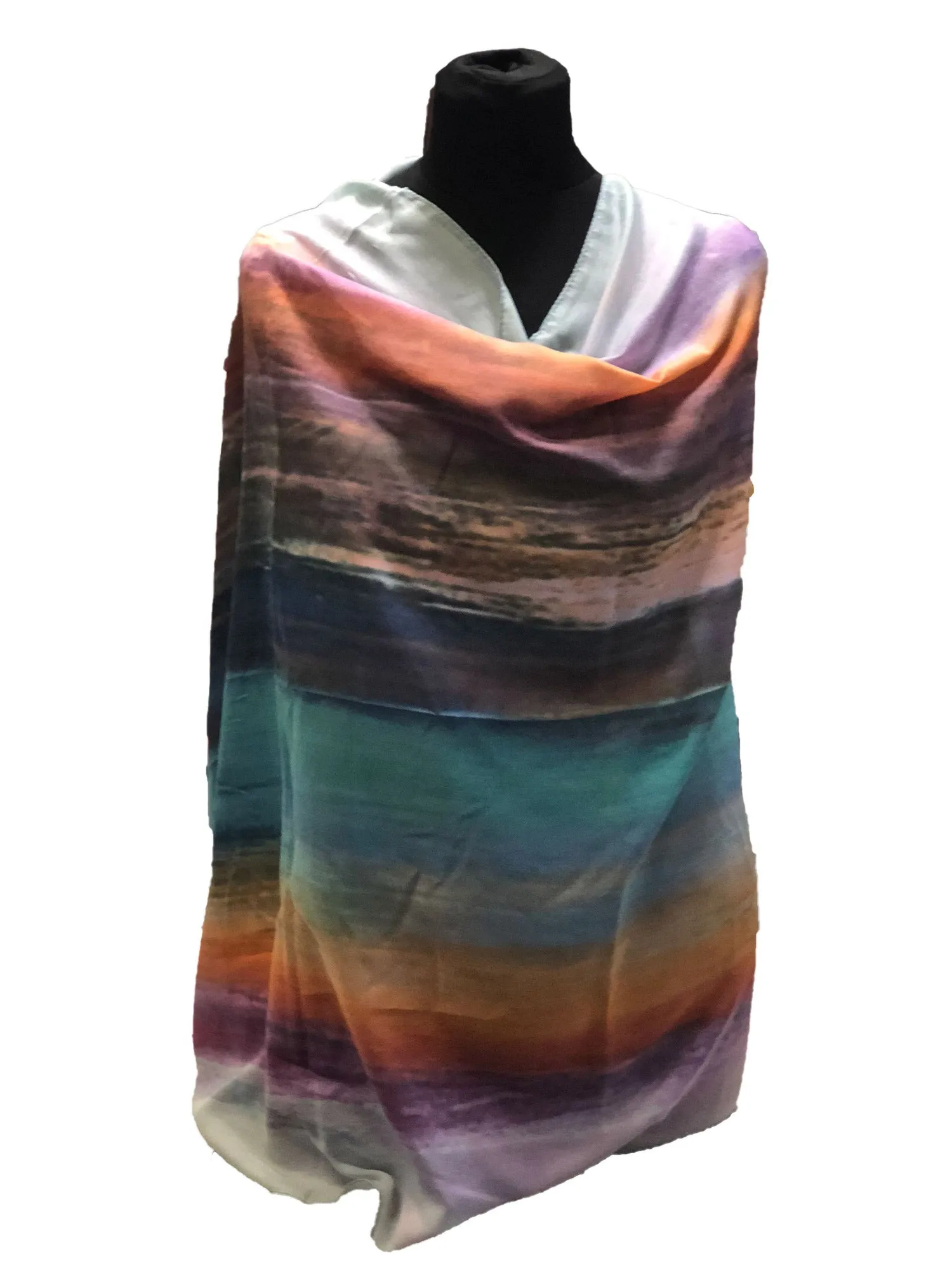 Pashmina-Style Printed Cotton Womens Shawl