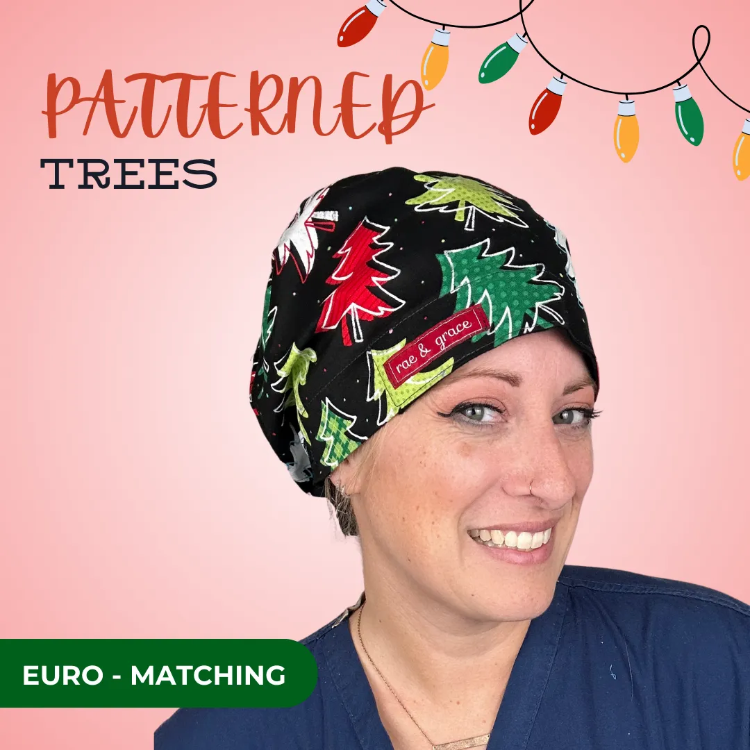 Patterned Christmas Trees