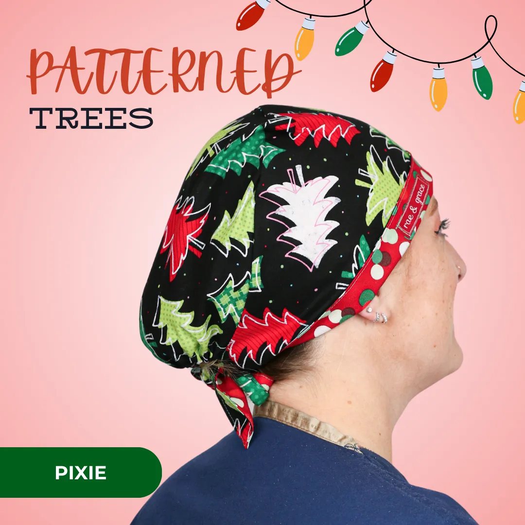 Patterned Christmas Trees