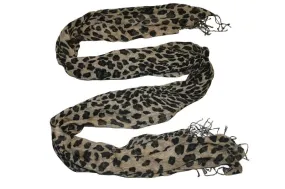 Scarves with Animal Print (Various Colours) Scarf