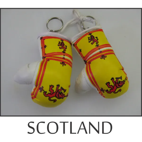 Scotland Mini Boxing Glove