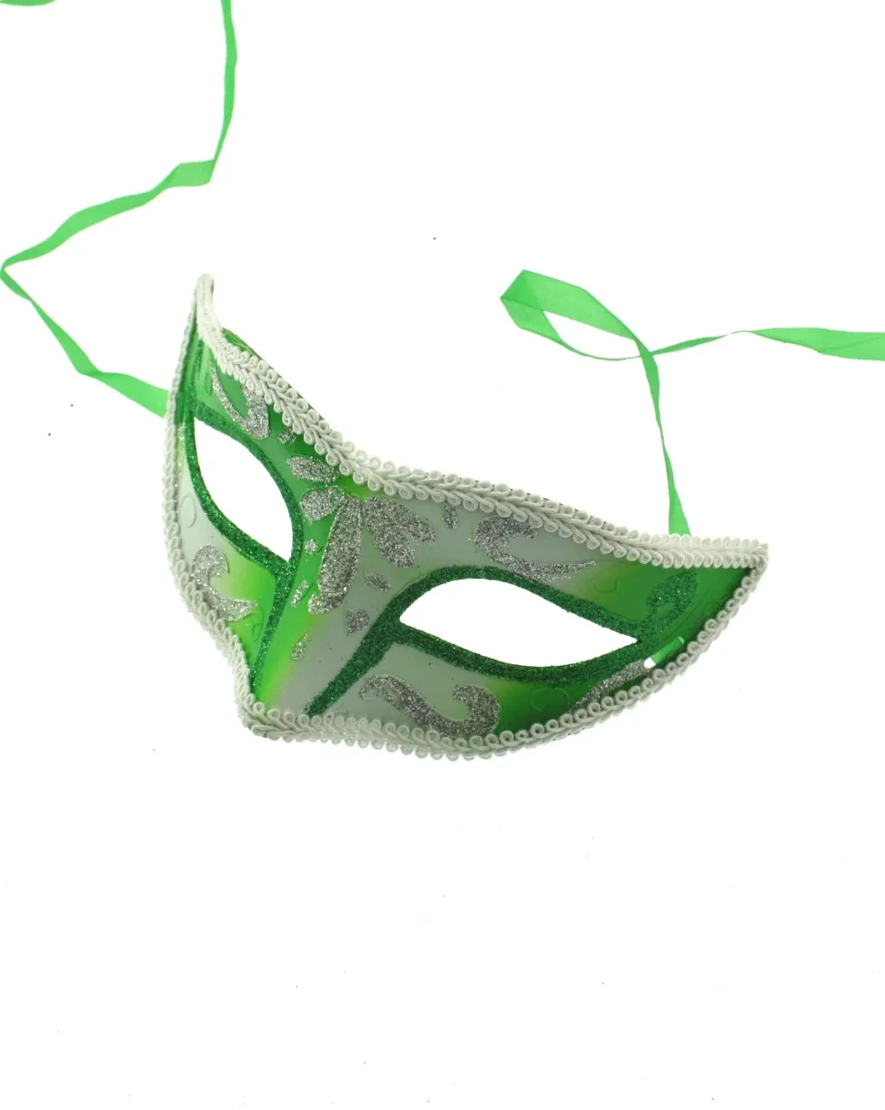 Shaded Glitter Patterned Mask