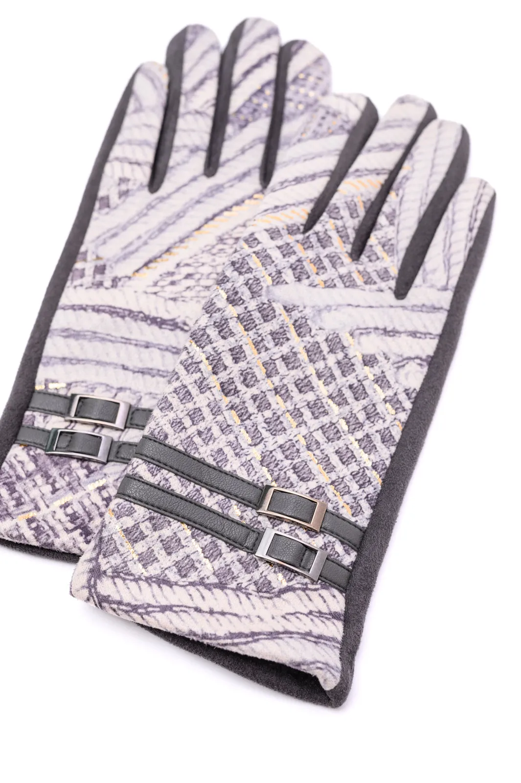 SP24- AVENUE SHOPS- Textured and Buckled Gloves