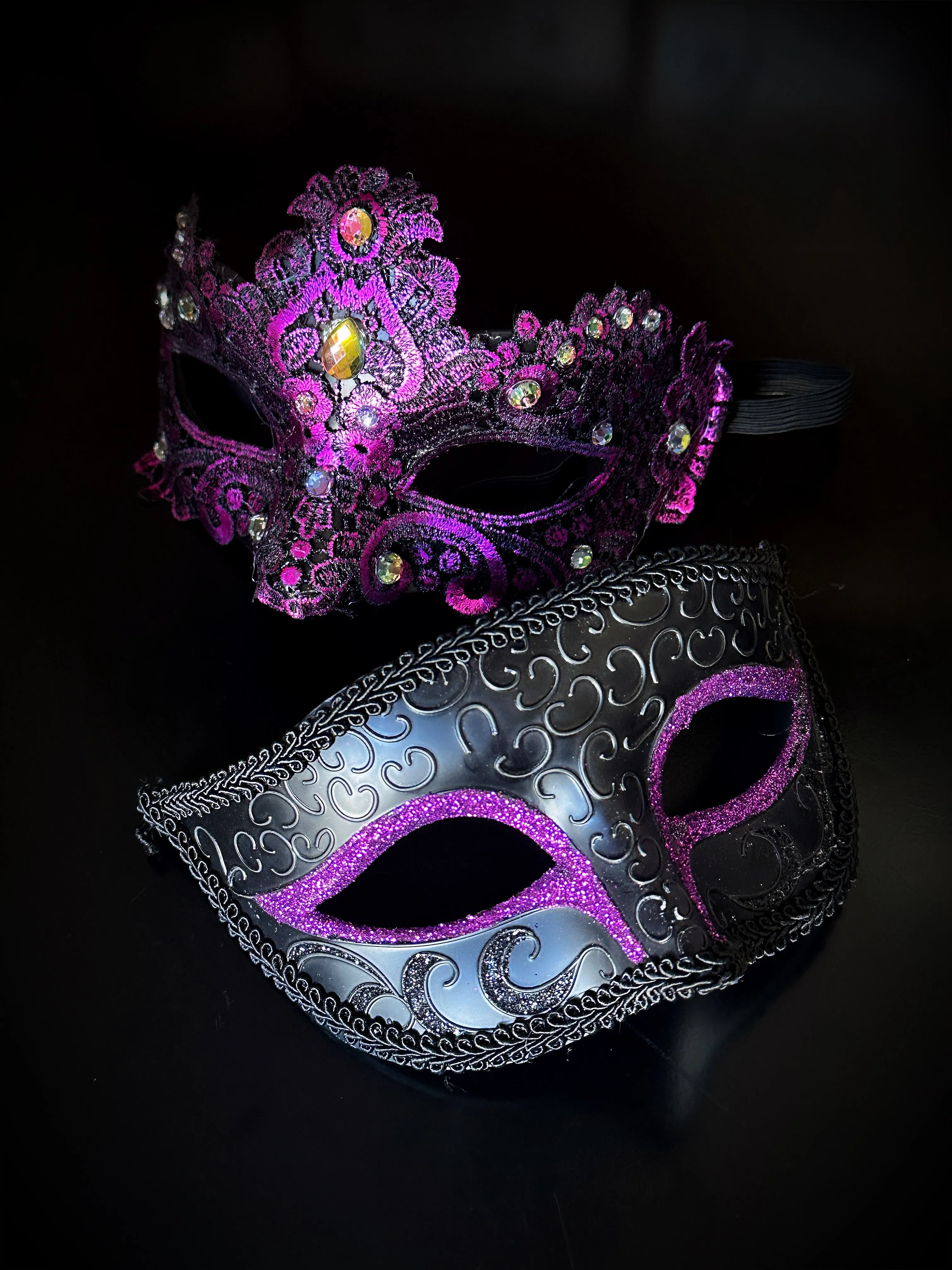 Venetian Masks - Purple