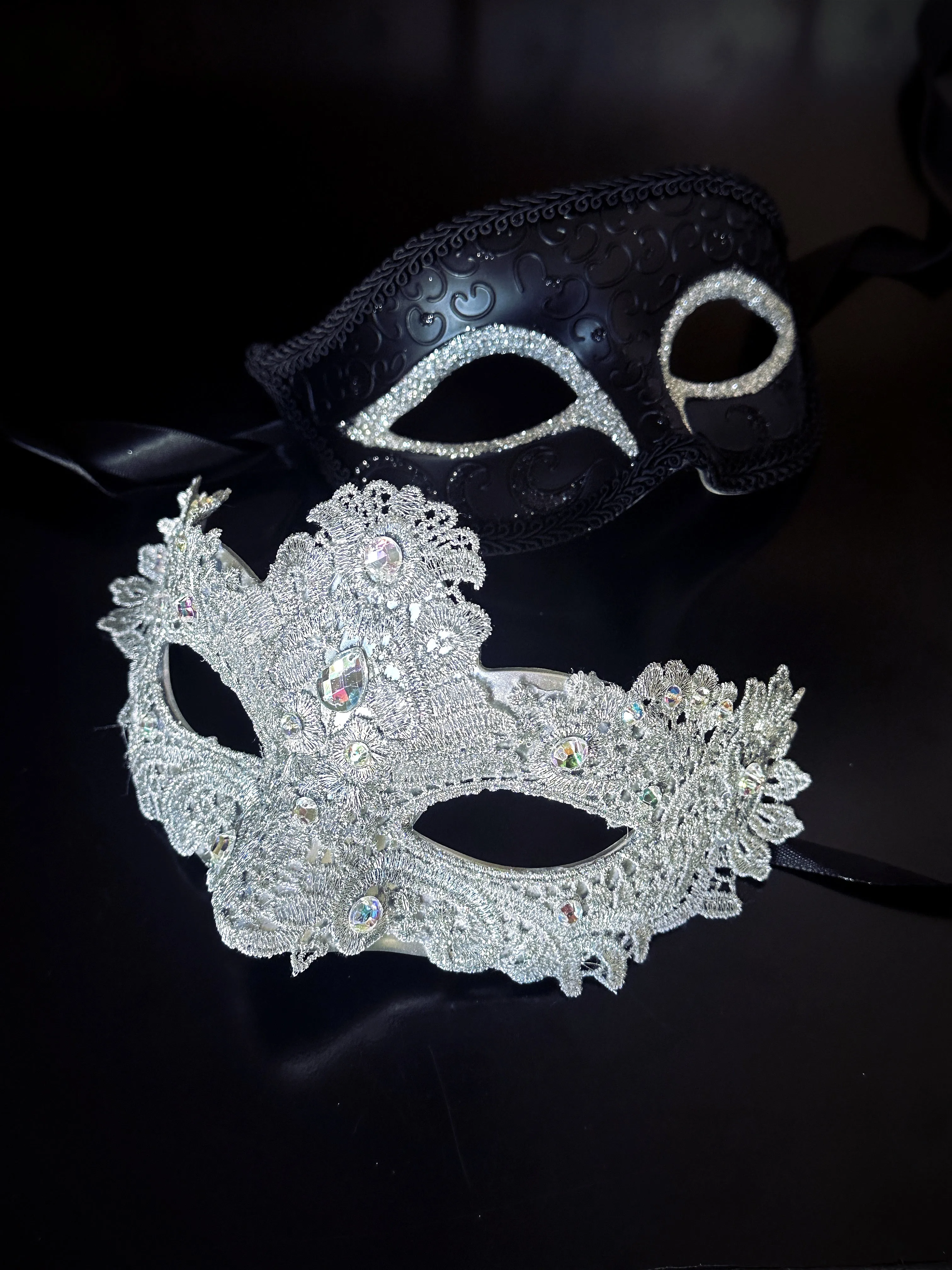 Venetian Masks - Silver