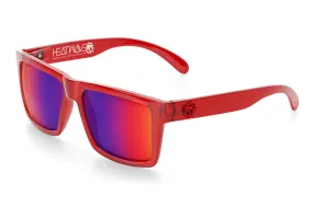 Vise Z87 Sunglasses: Neon Red Polarized