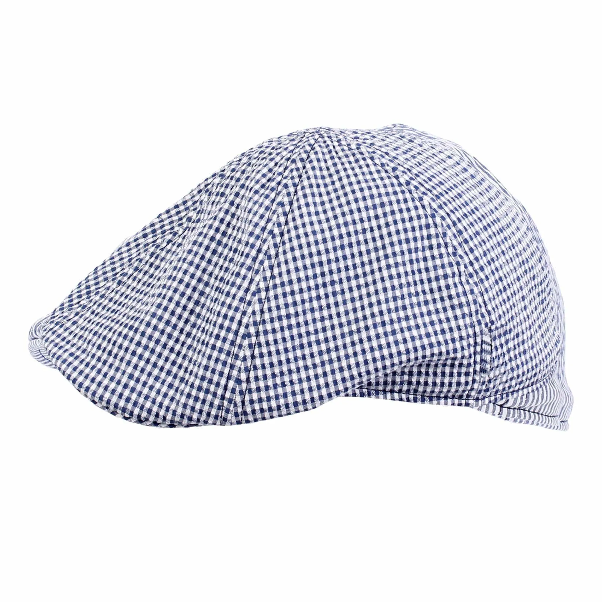 Wigens Men's Patterned Seersucker Pub Cap