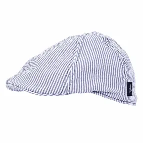 Wigens Men's Patterned Seersucker Pub Cap