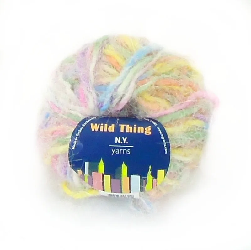 Wild Thing Eyelash Yarn by New York Yarns