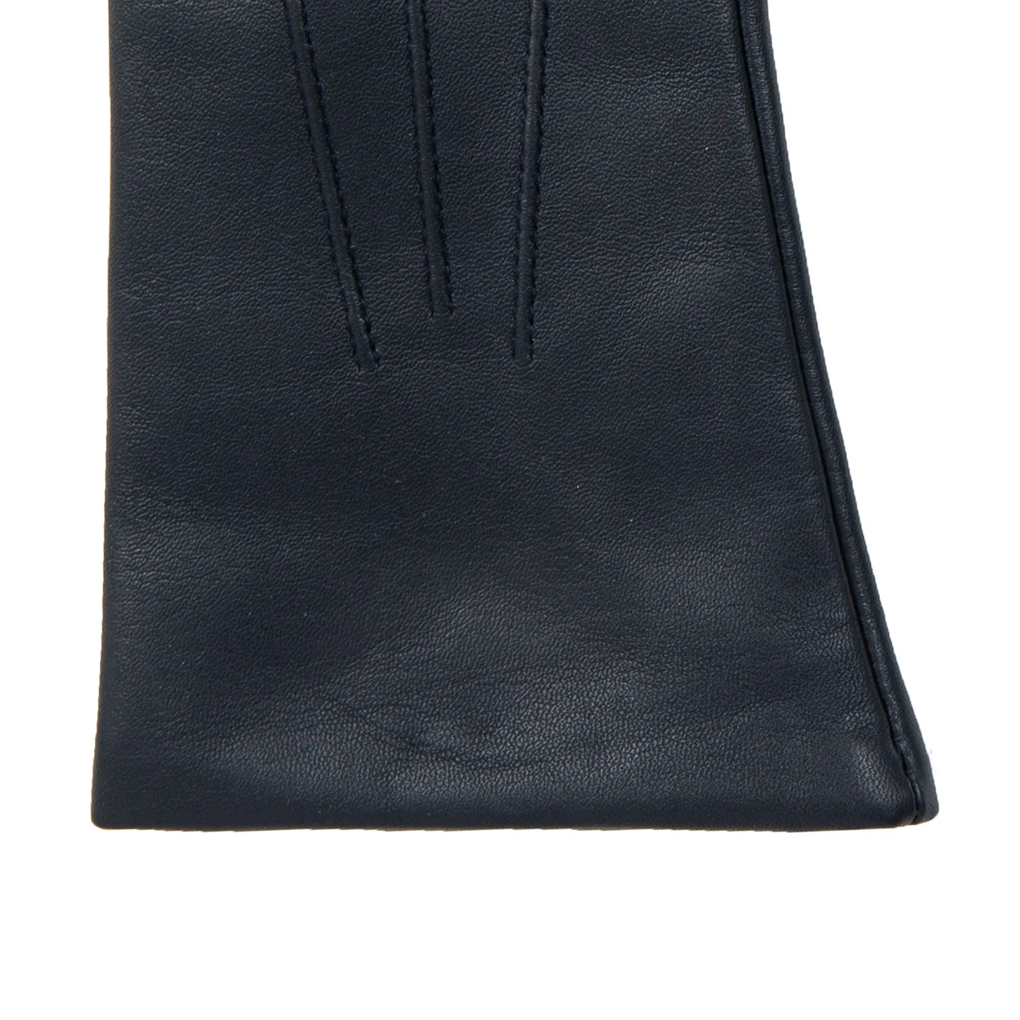 Women's Three-Point Cashmere-Lined Leather Gloves