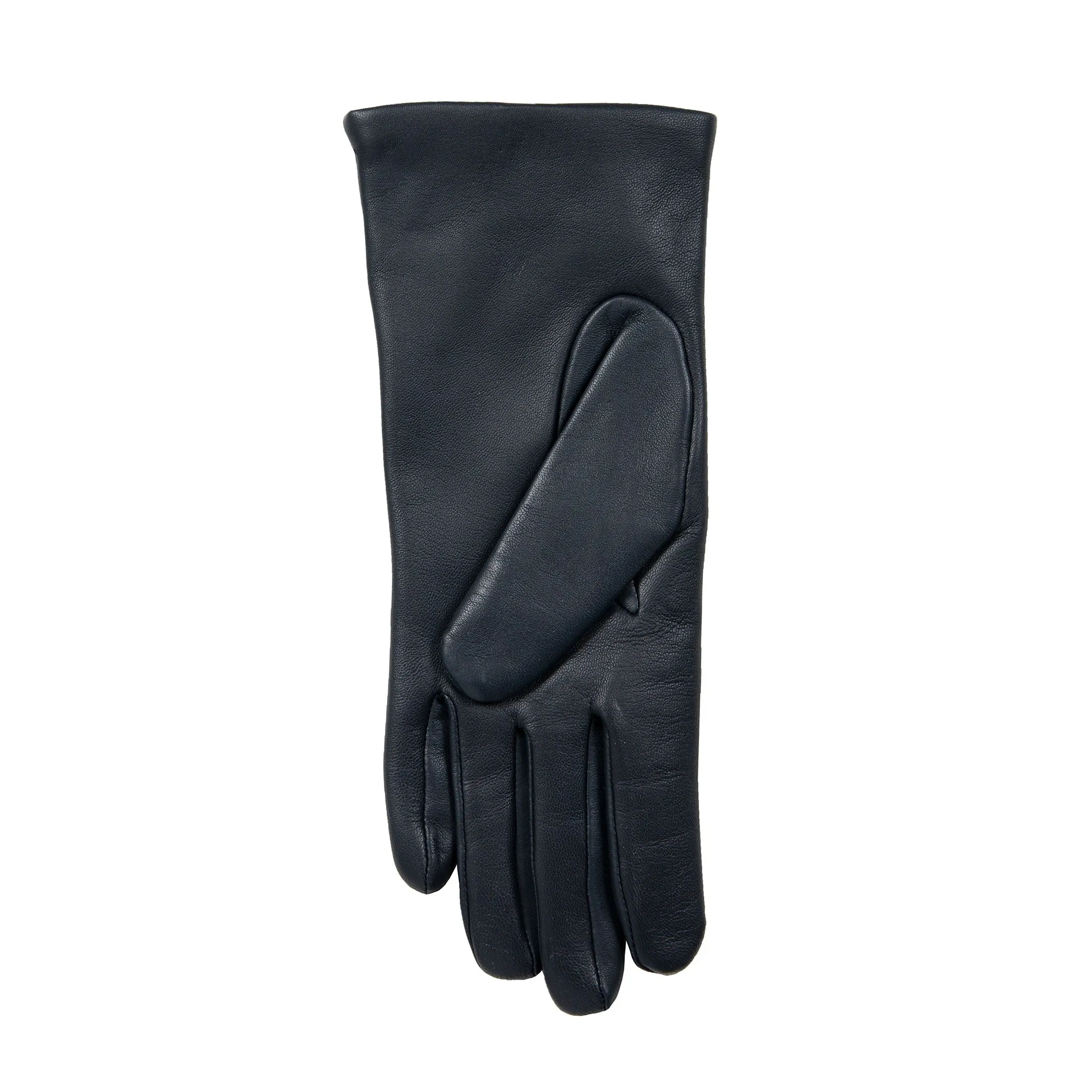 Women's Three-Point Cashmere-Lined Leather Gloves