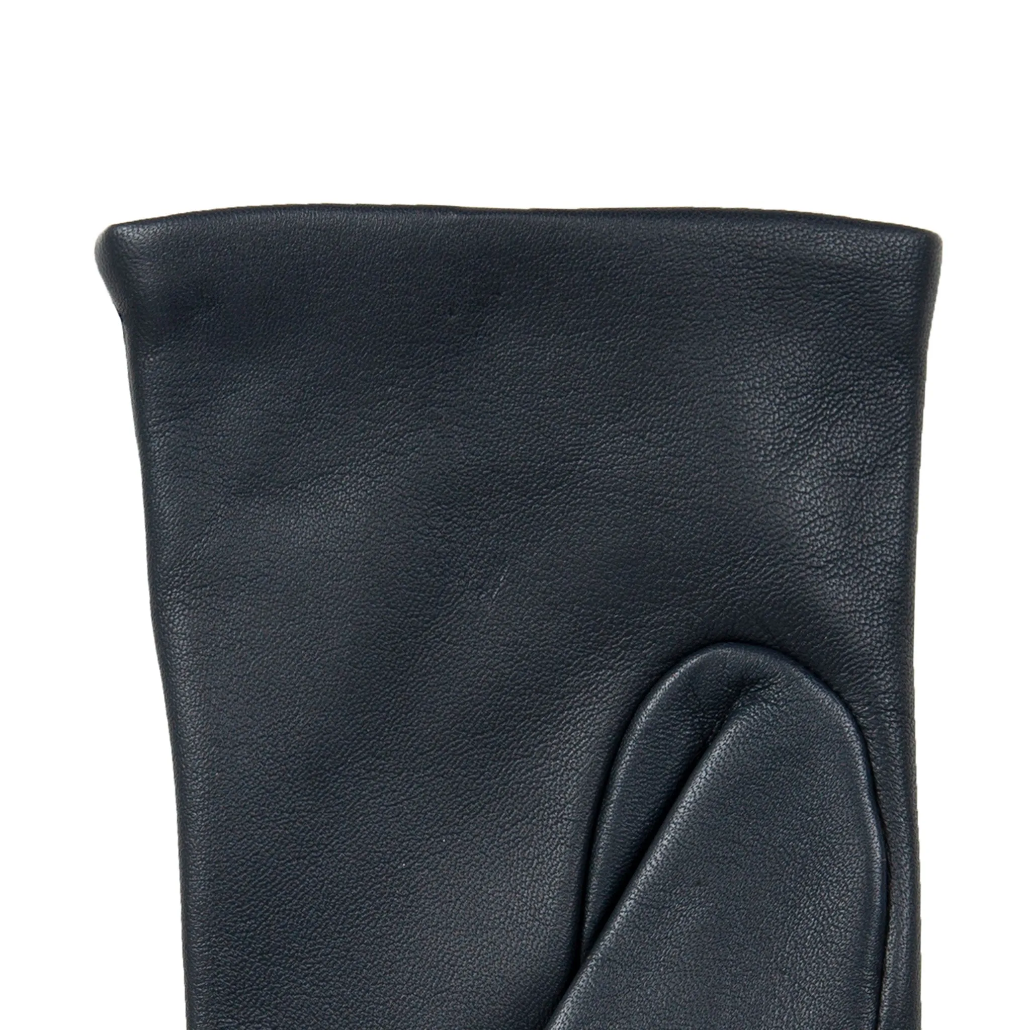 Women's Three-Point Cashmere-Lined Leather Gloves