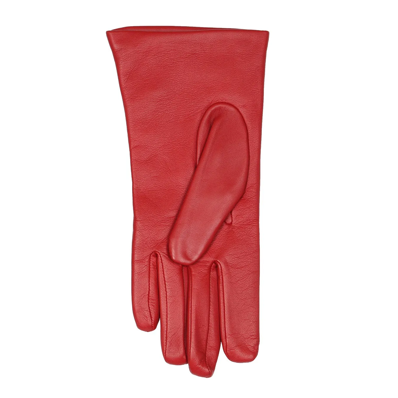 Women's Three-Point Cashmere-Lined Leather Gloves