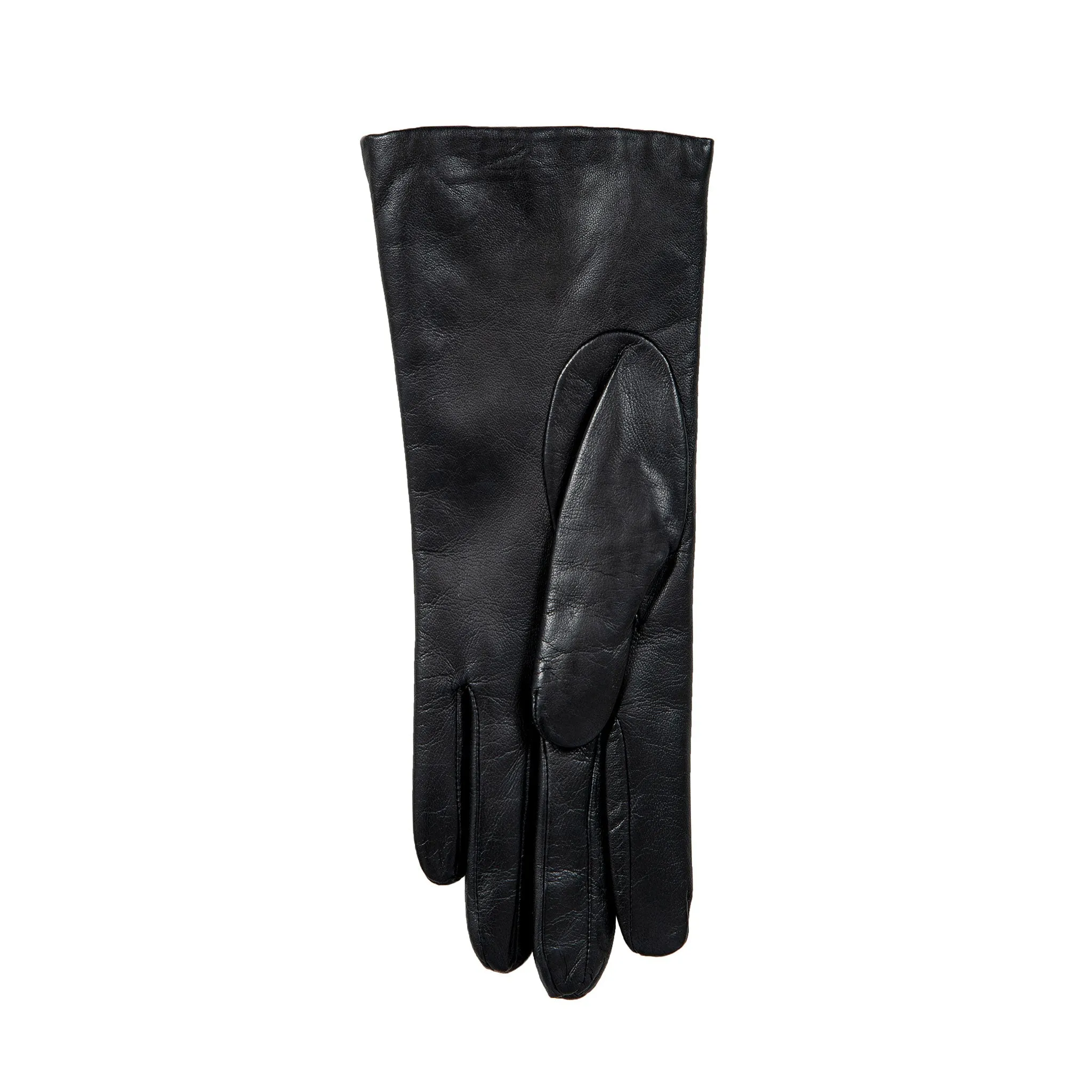 Women's Three-Point Cashmere-Lined Leather Gloves