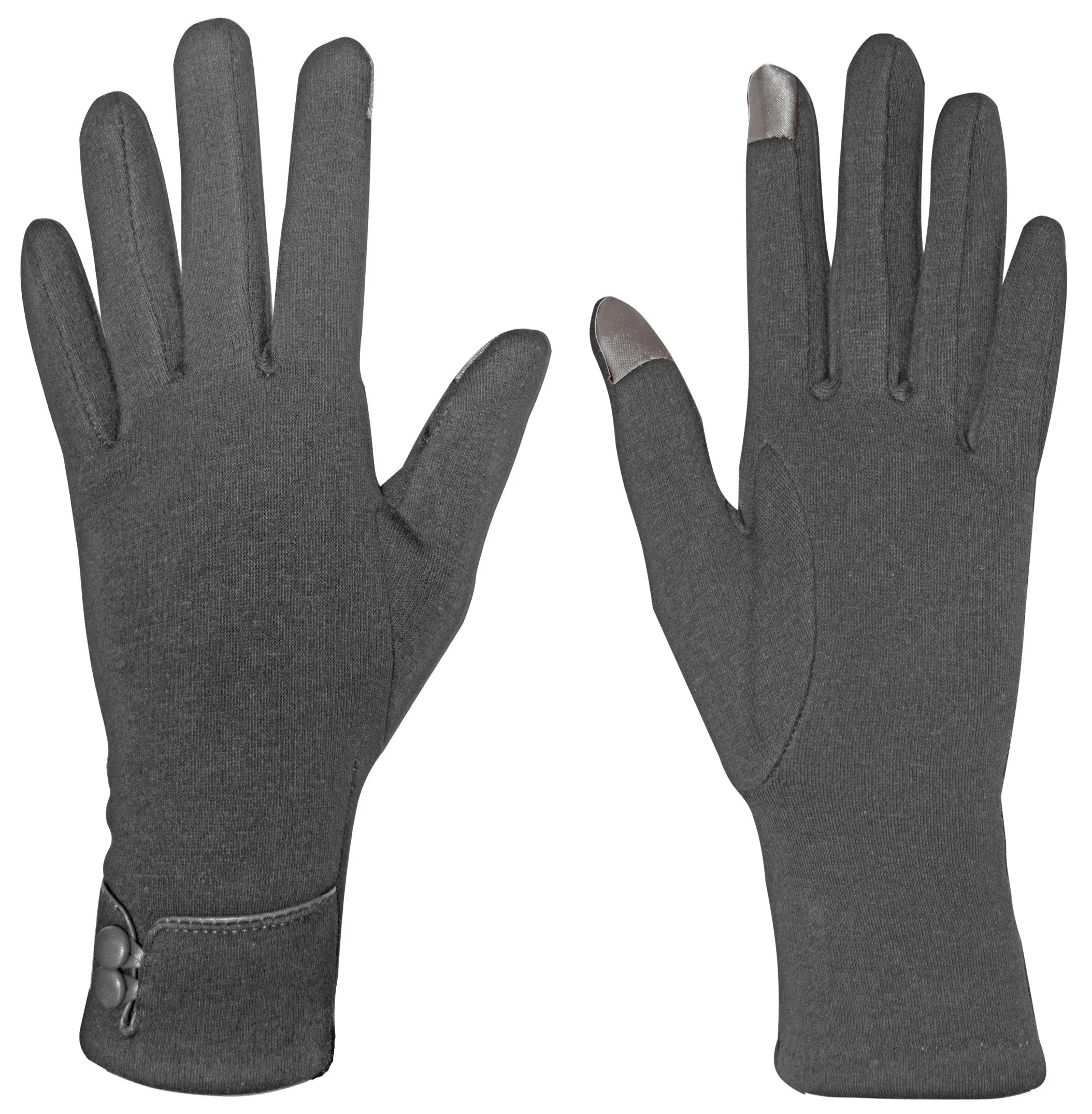 Womens Touch Screen Fleece Lined Assorted Winter Warm Gloves