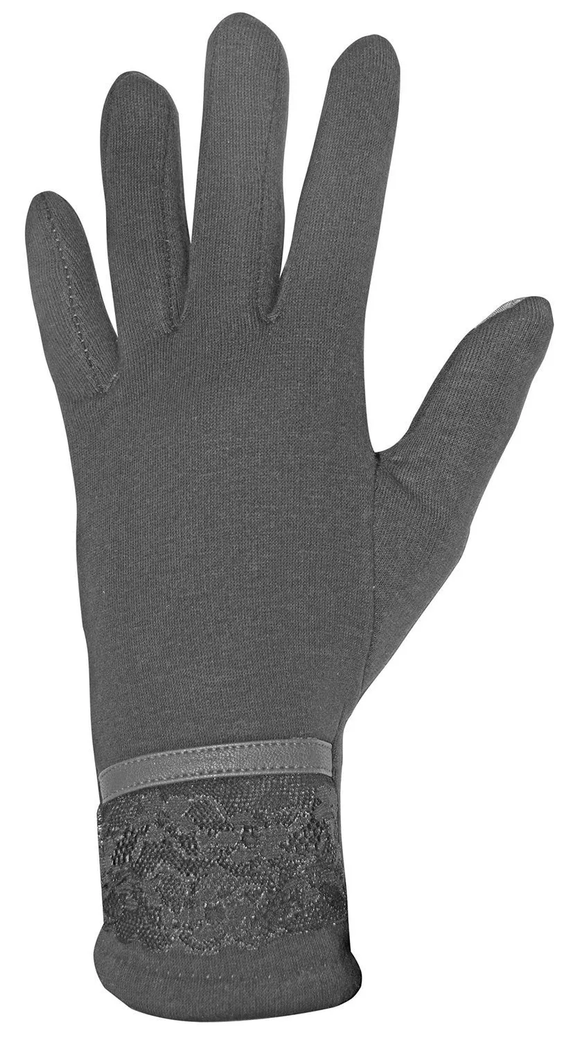 Womens Touch Screen Fleece Lined Assorted Winter Warm Gloves