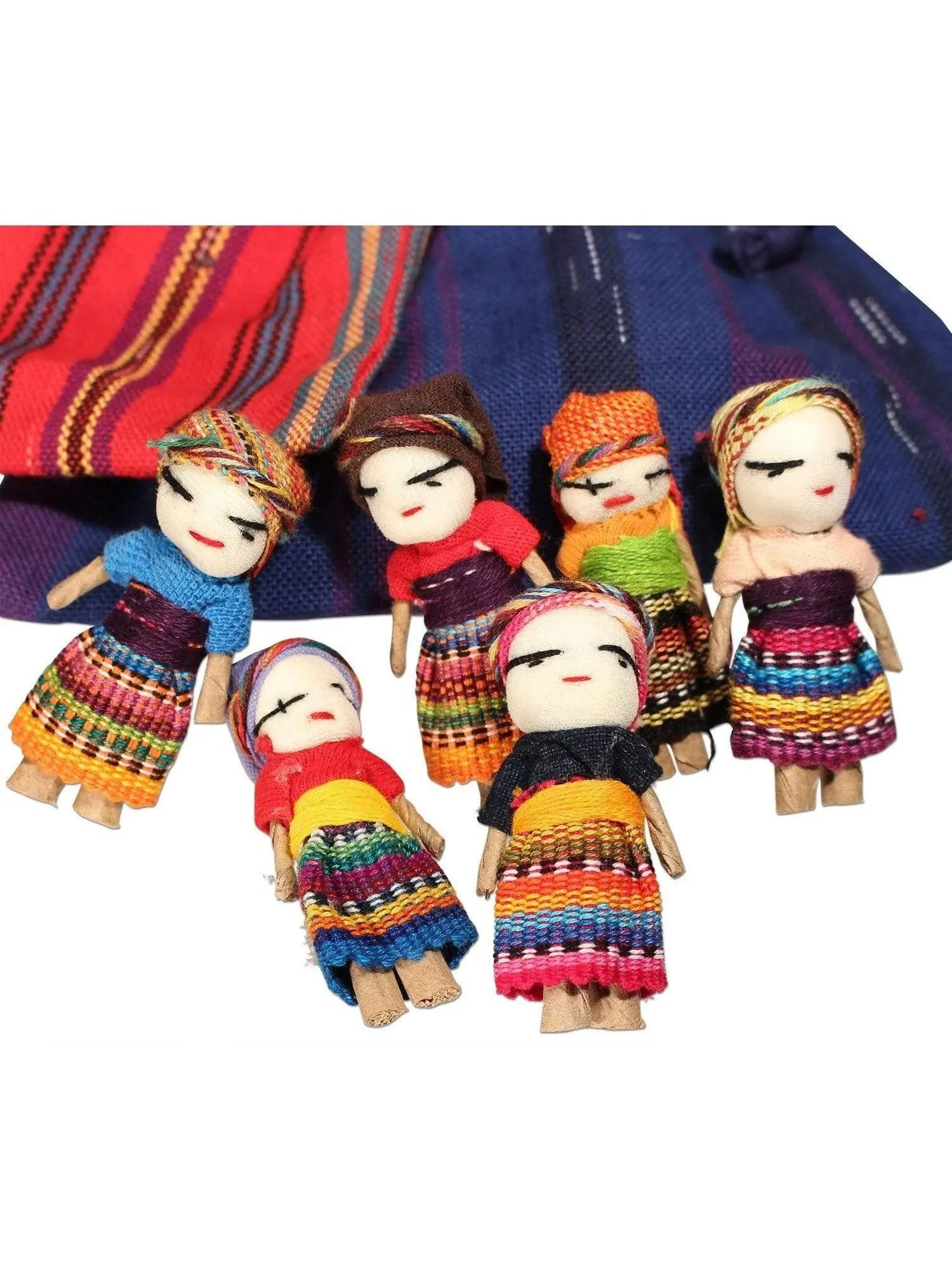 Worry Dolls 2 Inch w/Pouch