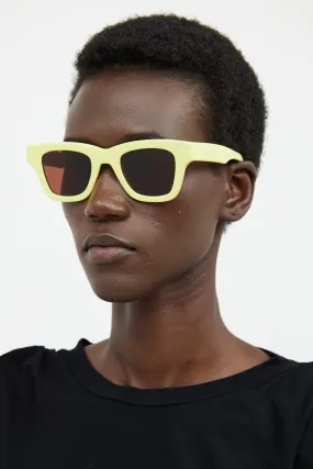 Yellow Neon Nocio Sunglasses